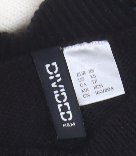 H&M Women's Black XS Pullover Jumper