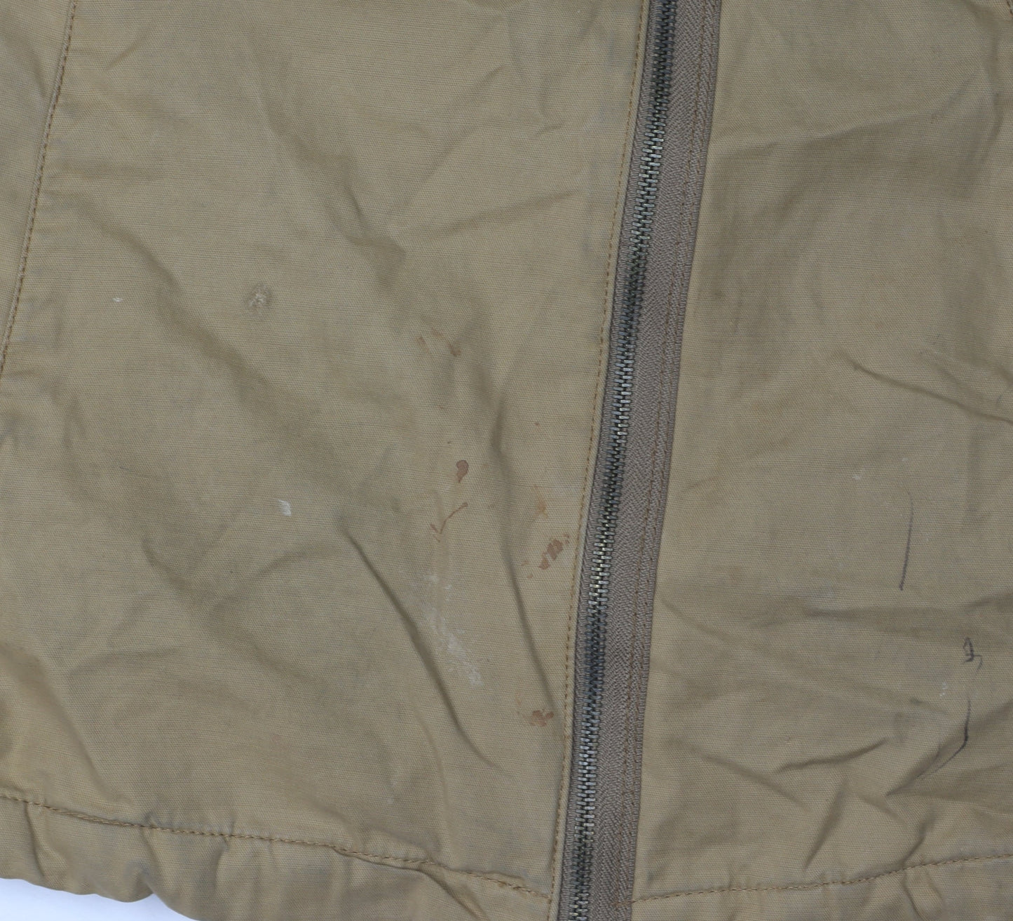 Gap Men's Beige Basic Jacket Size S - Regular Fit Casual