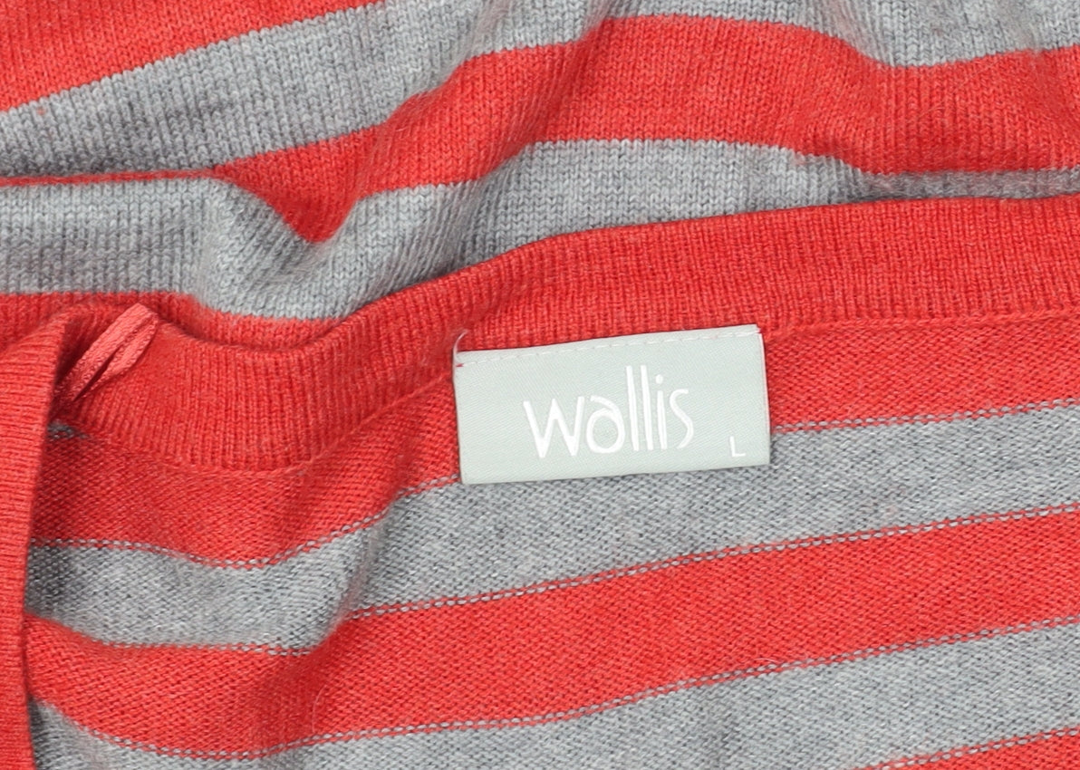 Wallis Women's Striped Pullover Jumper, Multicoloured L