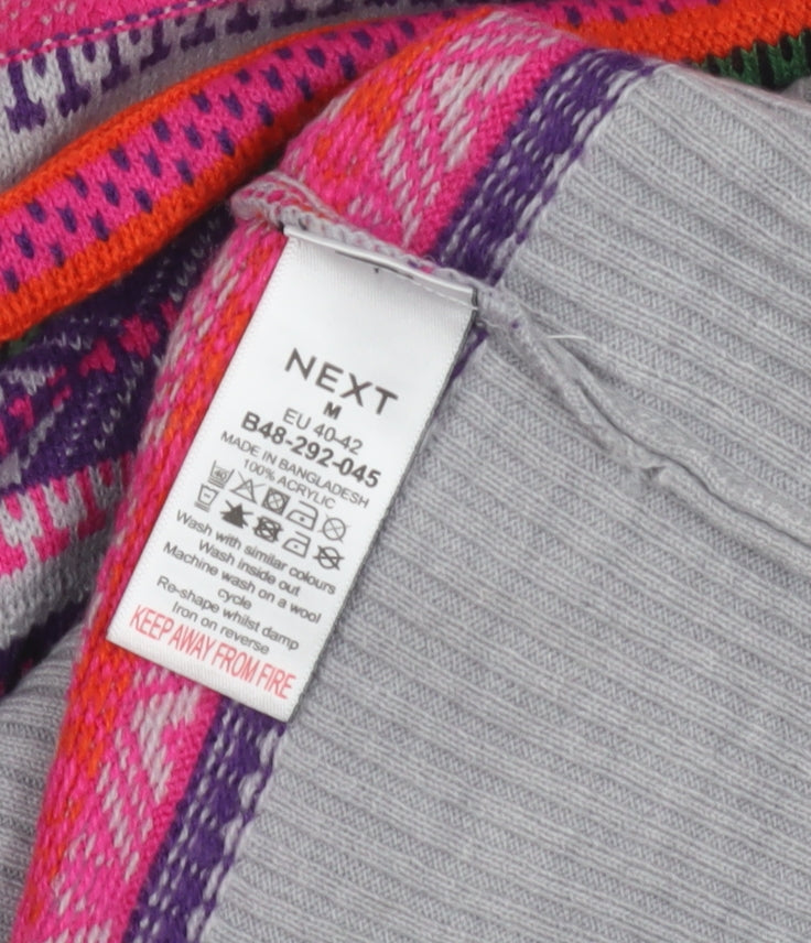 Next Women's Multicoloured Pullover Jumper M