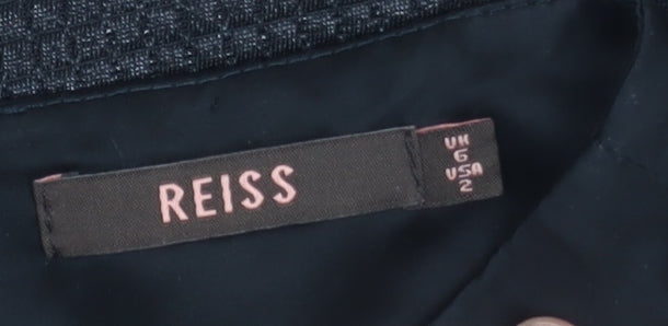 Reiss Women's Black Size 6 Pencil Skirt