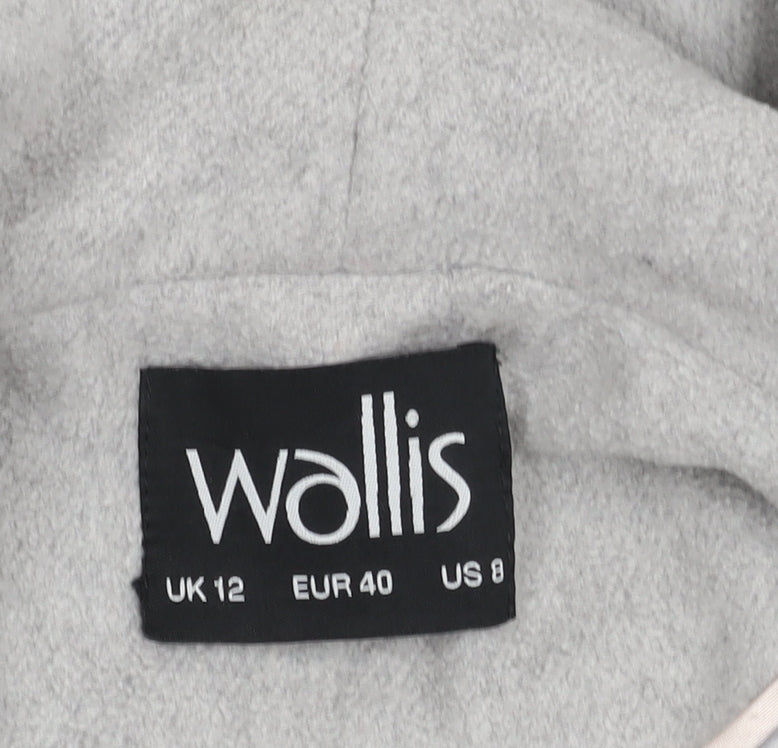 Wallis Women's Grey Coat Size 12