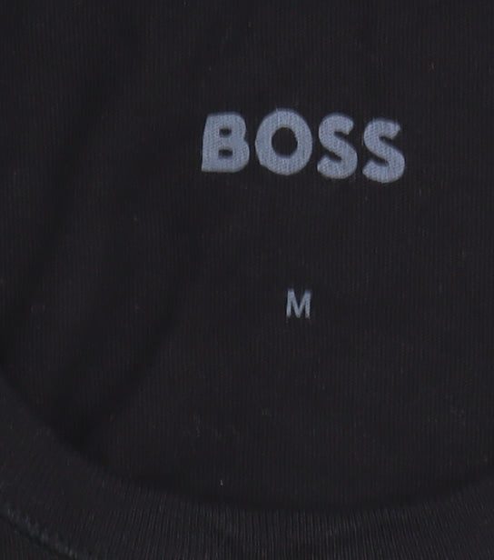BOSS Men's Black Medium Crew Neck T-Shirt