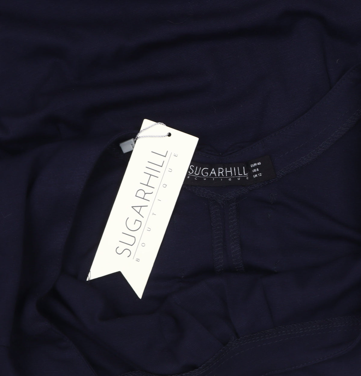 Sugarhill Boutique Women's Blue Sheath Dress Size 12