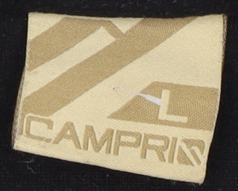 Campri Men's Black Fleece Jacket L