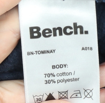 Bench Small Navy Hoodie Men's