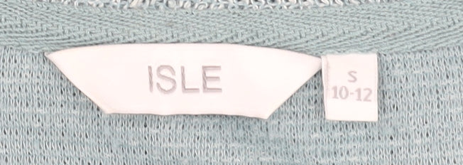 ISLE Women's Blue Pullover Jumper, Size S