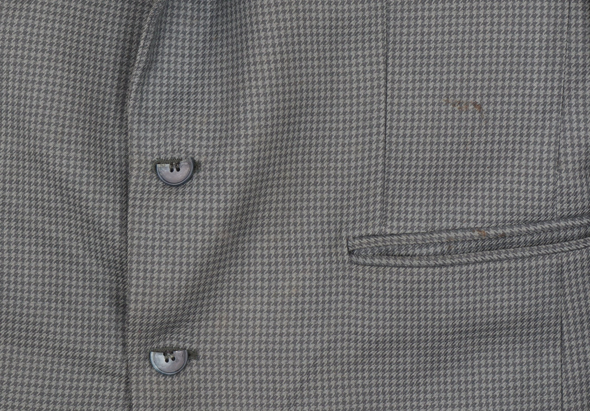 Greenwoods Men's Grey Check Blazer Size 40 Regular