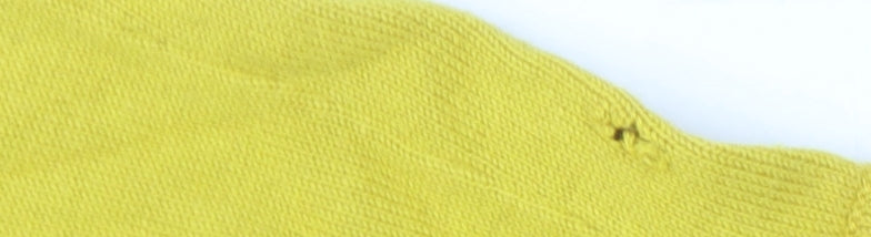 White Stuff Women's Yellow Knit Pullover Jumper