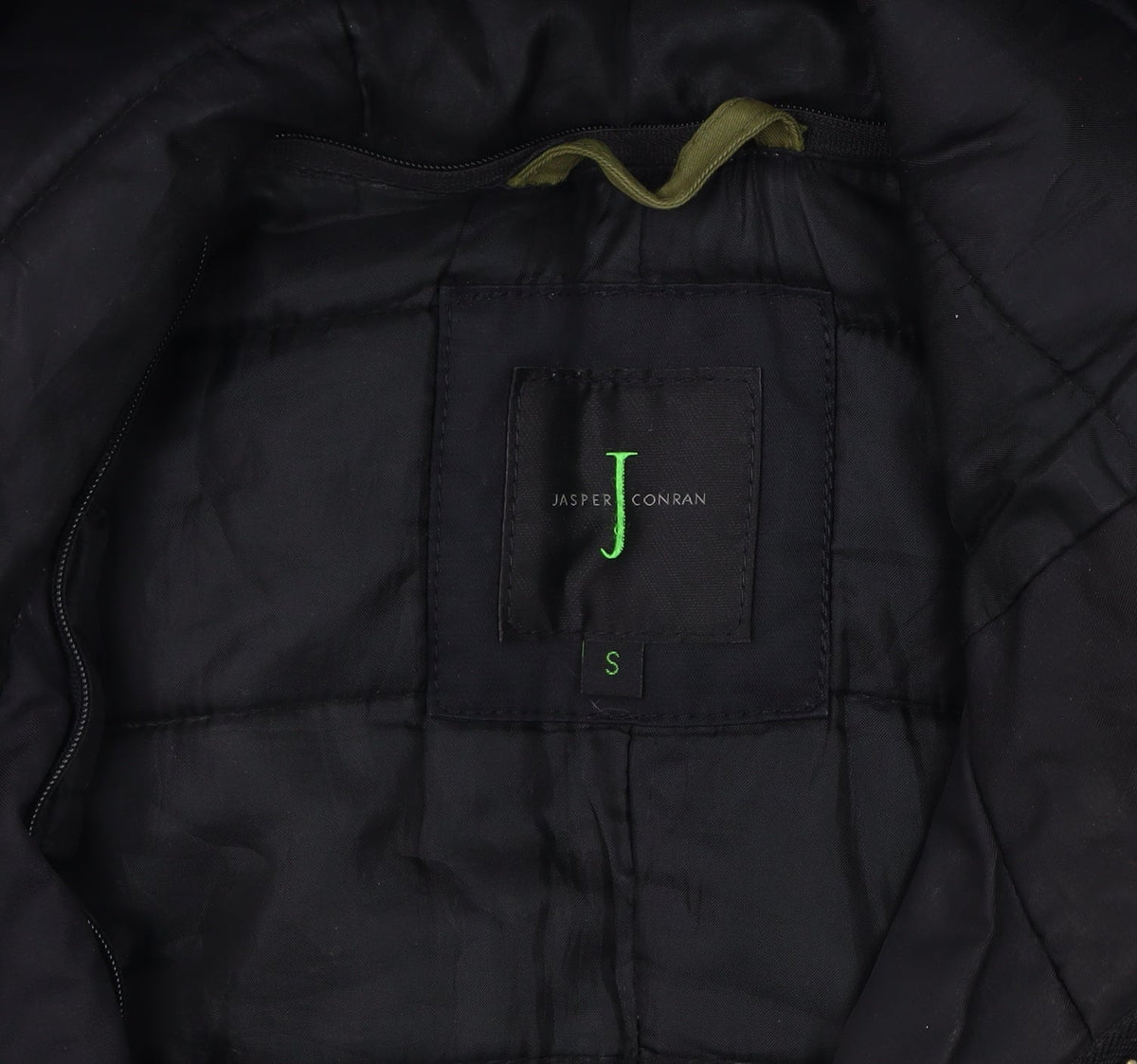 Jasper Conran Men's Black Parka Coat Size S