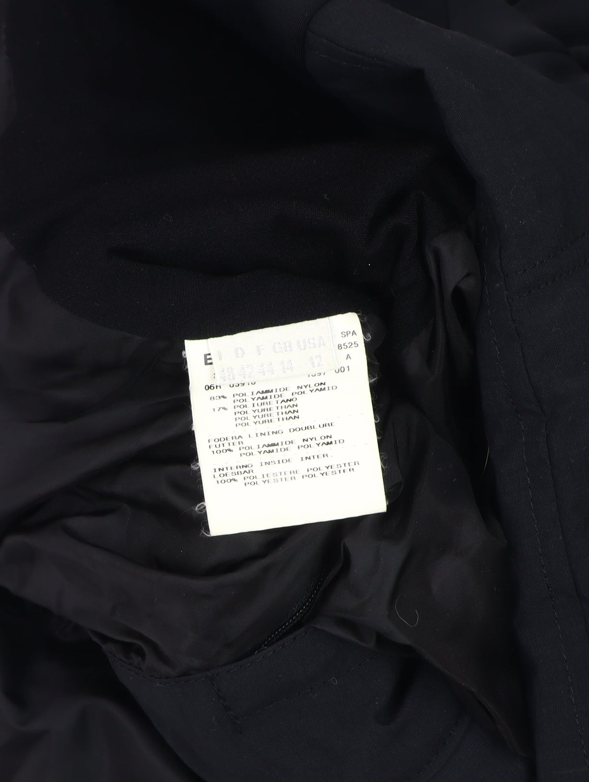BELFE Women's Black Size 16 Basic Jacket