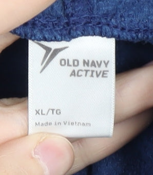 Old Navy Men's XL Blue Pullover Hoodie