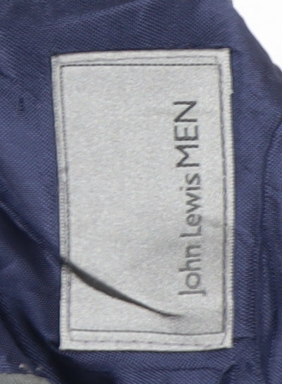 John Lewis Men's Grey Wool Blazer Size 42L Formal