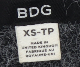 BDG Women's Grey Crew Neck Jumper XS