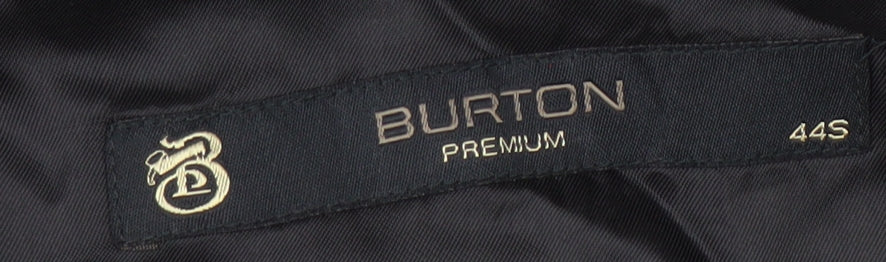 Burton Men's Blue Wool Blazer 44S Formal Jacket