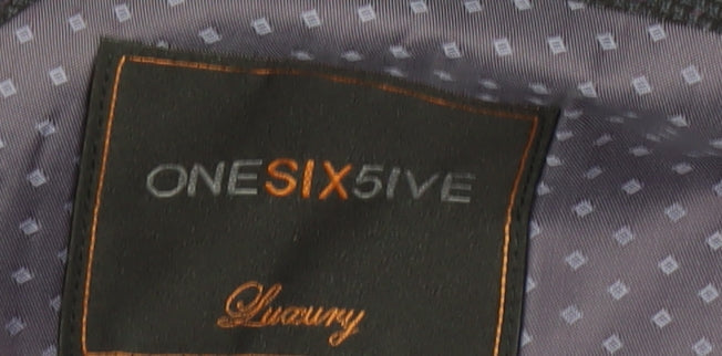 ONESIX5IVE Men's Grey Regular Blazer Size 44R