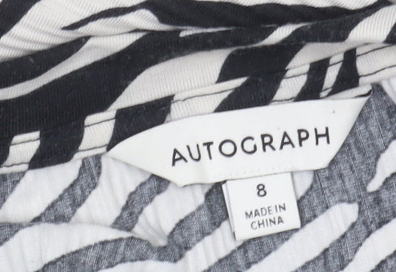 Marks & Spencer Women’s Multicoloured Animal Print Top Size 8