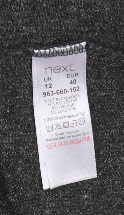 Next Women's Black V-Neck Pullover Jumper Size 12