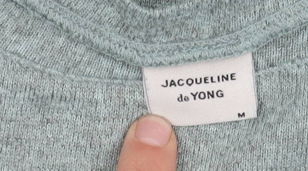 Jacqueline de Yong Women's Green M Pullover Jumper