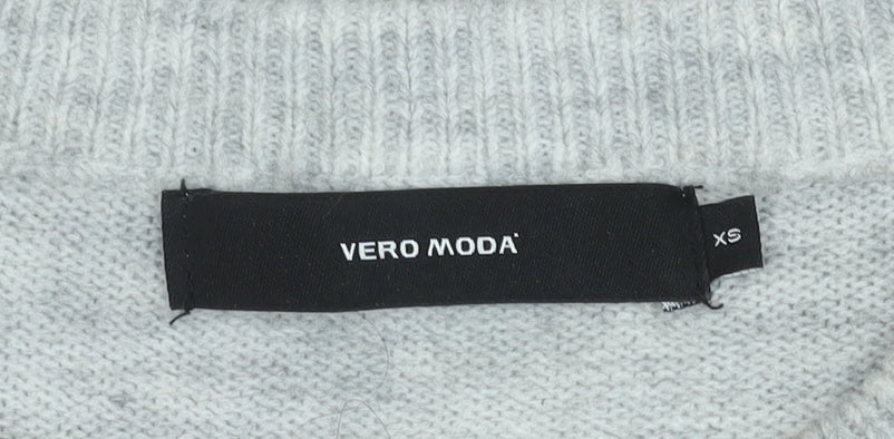 Vero Moda Women's Multicoloured Striped Pullover XS