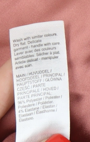 River Island Pink Long Sleeve Women's Dress Size 12