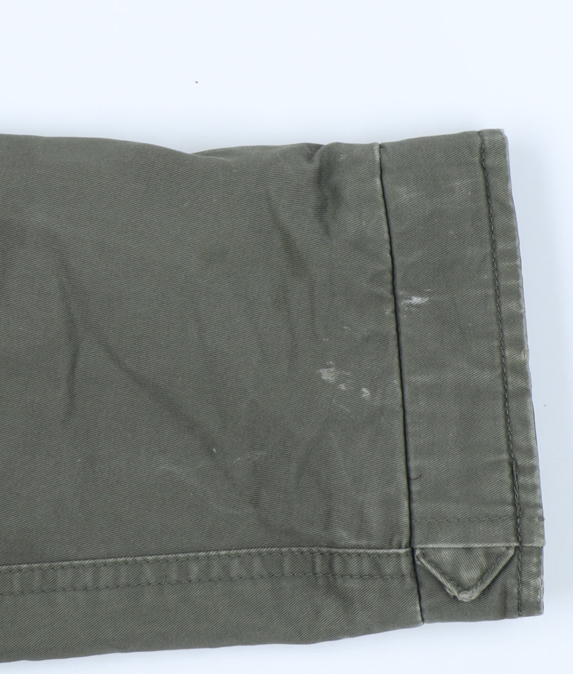 H&M Women's Green Parka XS with Fur Hood