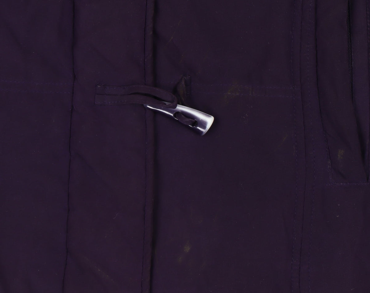 Katherine Hammond Women's Purple Hooded Coat Size 12