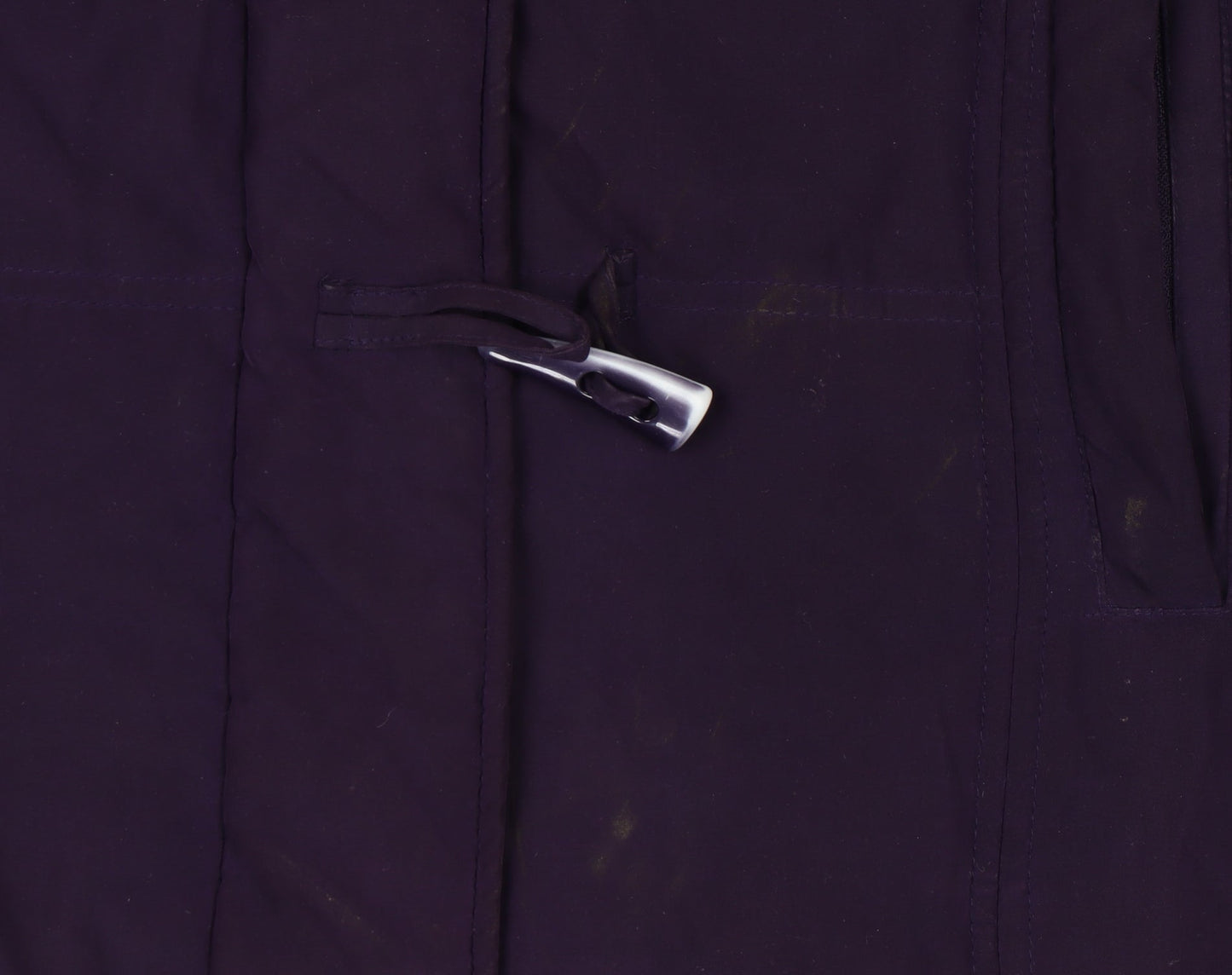 Katherine Hammond Women's Purple Hooded Coat Size 12