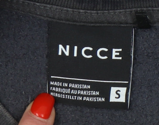 NICCE Men’s Black Logo Pullover Sweatshirt S