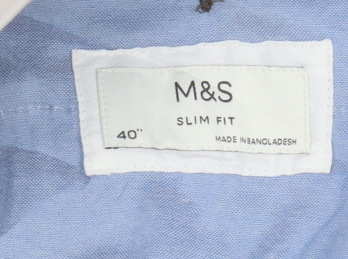 Marks & Spencer Ivory Slim Fit Trousers Men’s Size 40