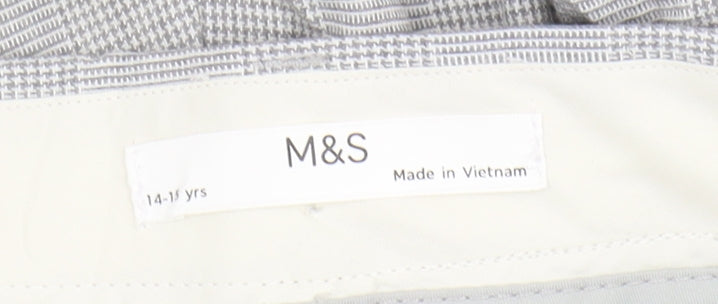 Marks & Spencer Boys Grey Trousers 14-15 Years