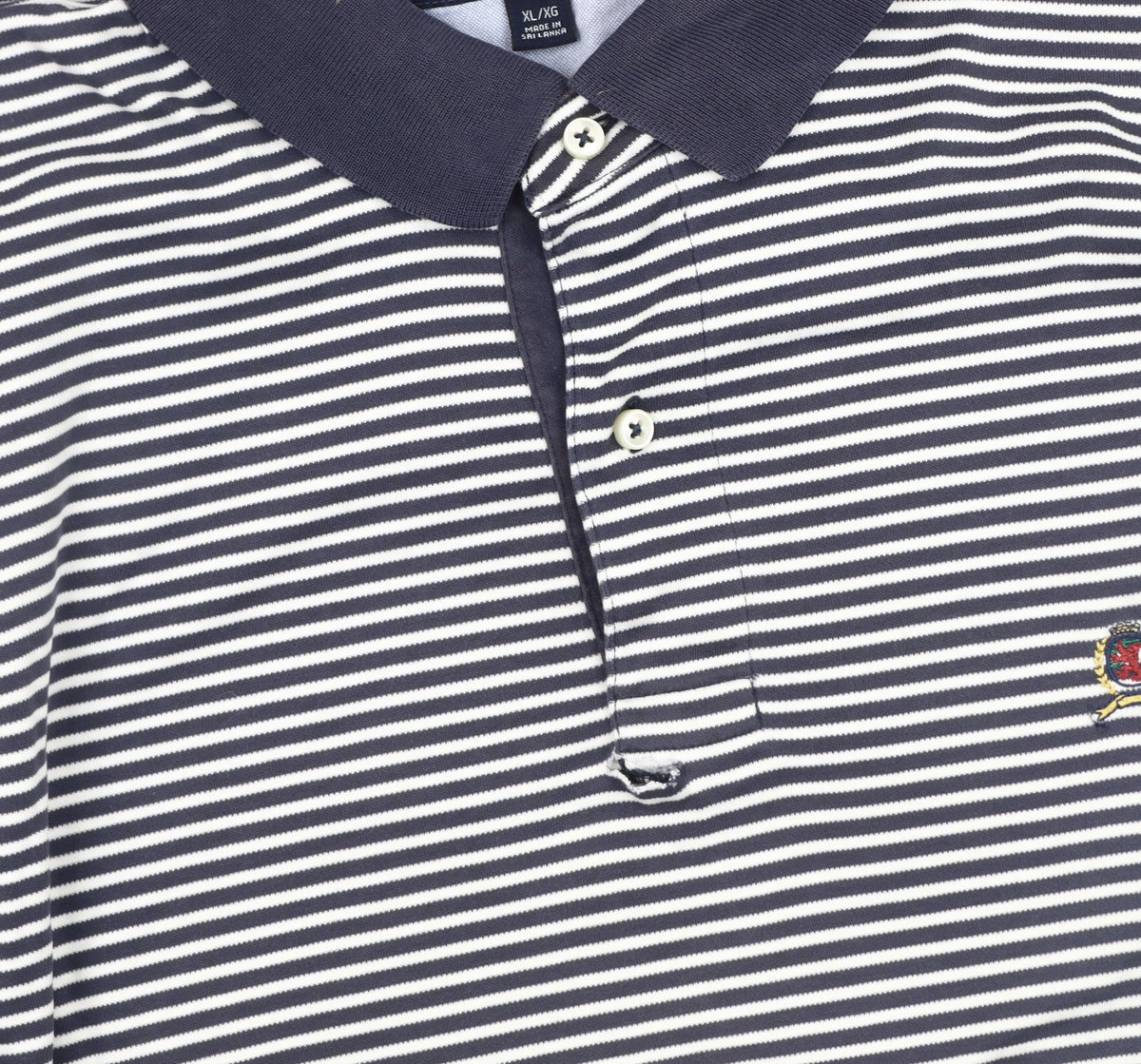 Tommy Hilfiger Men's Multicoloured Striped Polo XL
