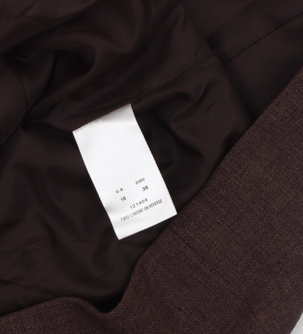 Eastex Women's Brown Suit Jacket Size 10 Classic Fit
