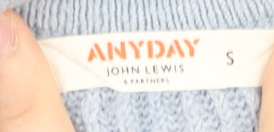 John Lewis Women's Blue Pullover Jumper - Size S