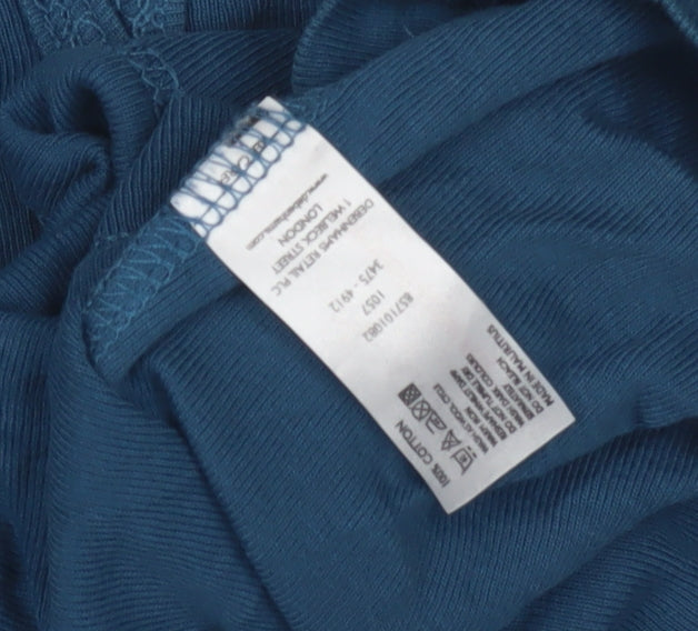 Debenhams Women's Blue Long Sleeve Top Size 10