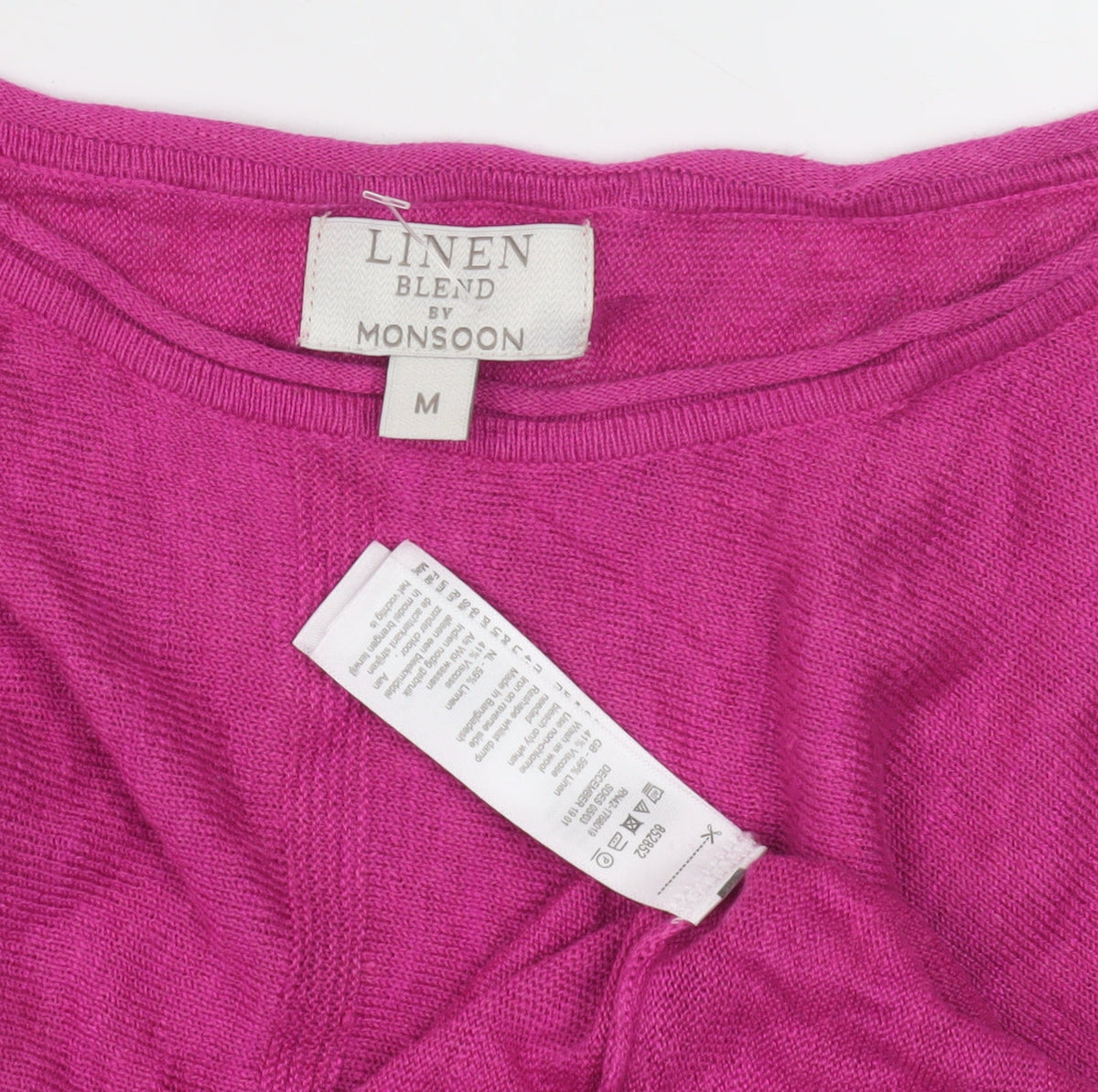 Monsoon Women's Pink Knit Jumper, Medium Size