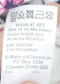 Marks & Spencer Women's Multicoloured Floral Pullover Jumper