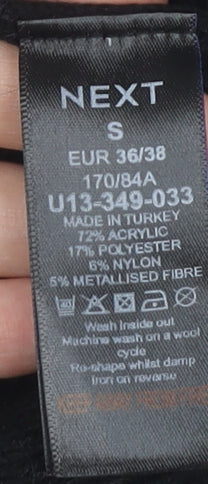 Next Women's Black Star Pullover Jumper - Size S