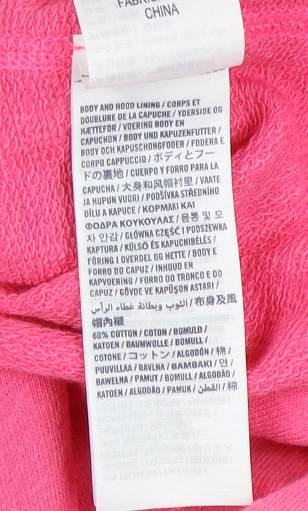 Abercrombie & Fitch Girls Pink Pullover Hoodie XL