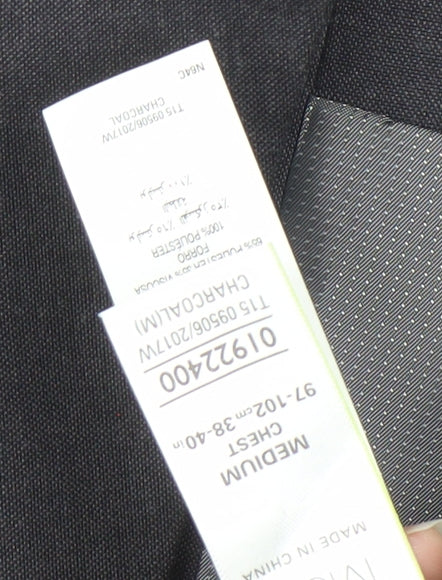 Marks & Spencer Men's Grey Waistcoat 38R Formal