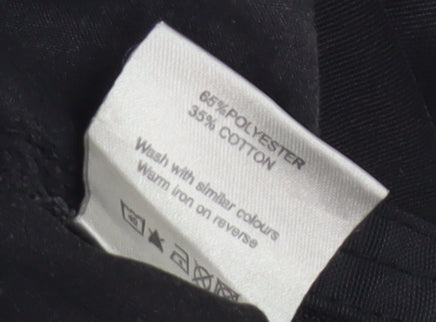 Rigour Men's Black Straight Jeans Size L