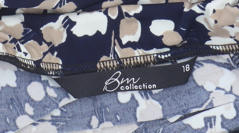 Bonmarché Women's Floral Skirt Size 18 Multicoloured