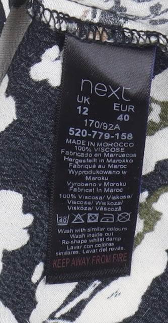 Next Women's Floral Blouse, Size 12, Multi