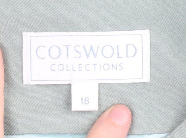 Additional view of Cotswold Collections Green Women’s, size UK 18, Suit Jacket