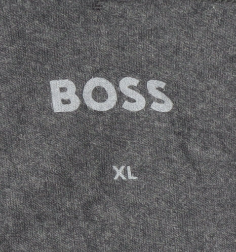 BOSS Men's Grey XL Crew Neck T-Shirt Short Sleeve