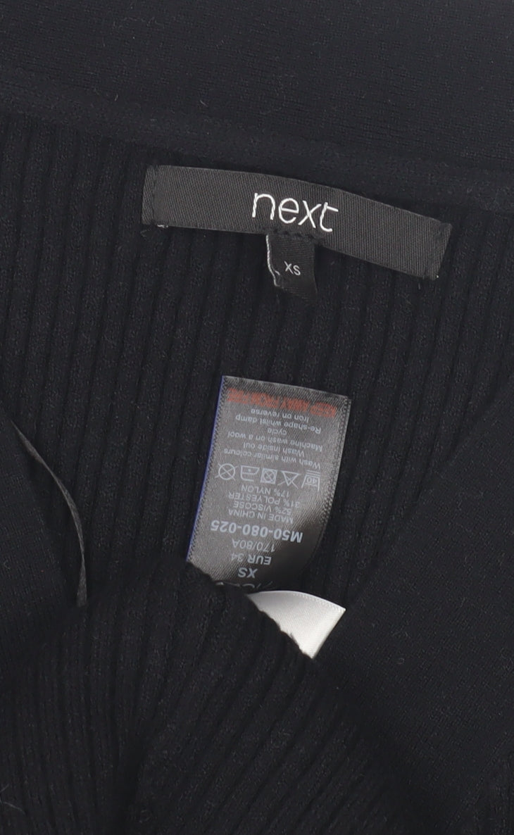Next Women’s Black Cardigan XS Knit Jumper