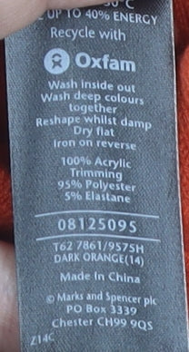 Marks & Spencer Women's Orange Pullover Jumper