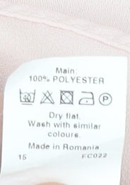 River Island Women's Pink Camisole Tank Size 12