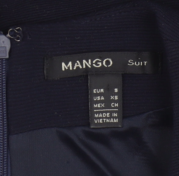 Mango Women's Blue Shift Dress Size S