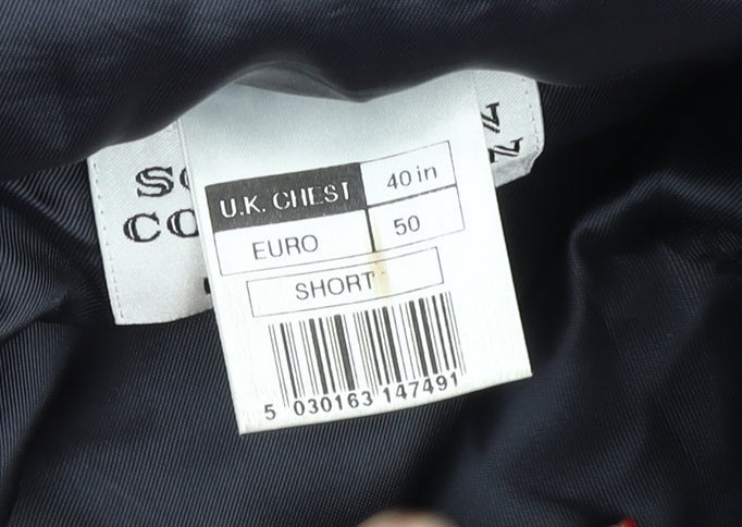 Debenhams Men's Blue Blazer 40 Short Classic